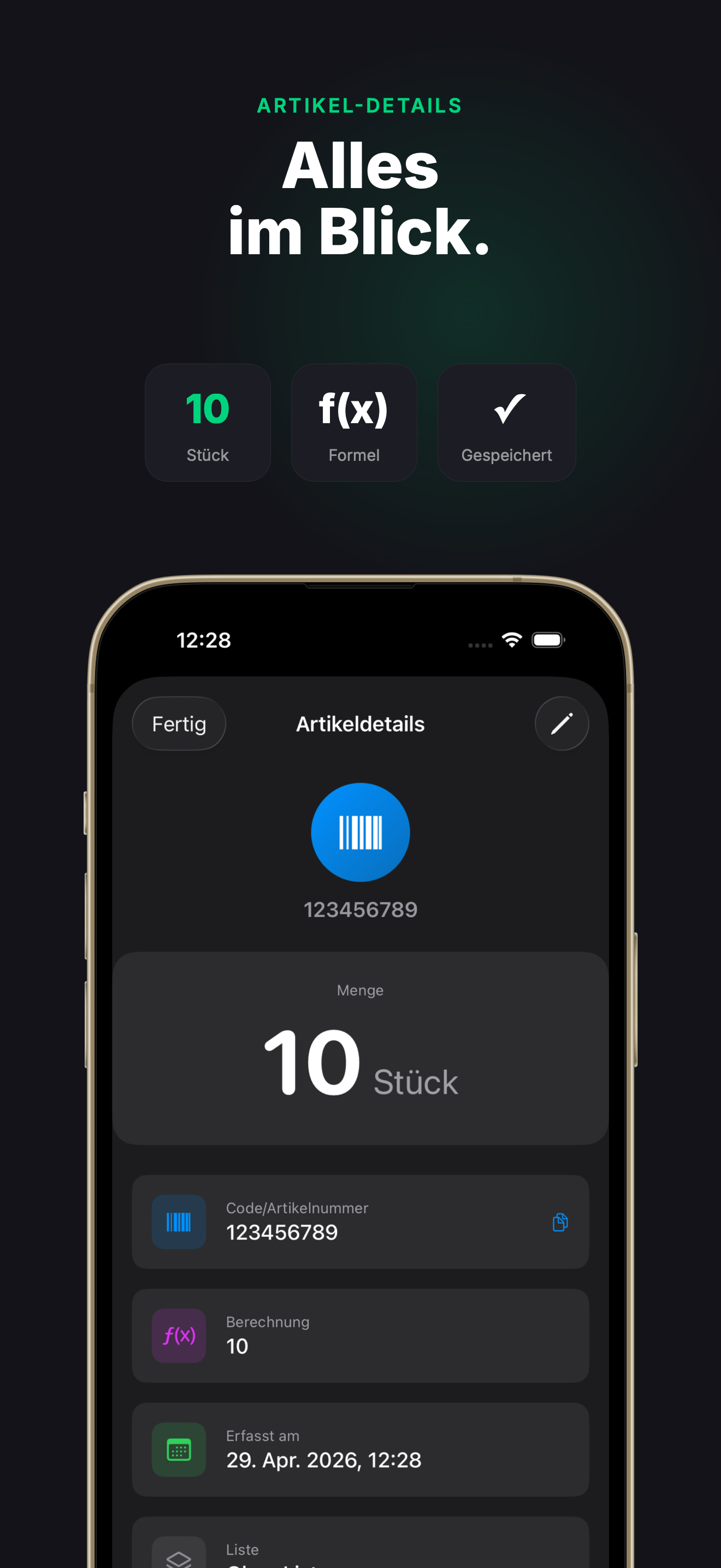 StockScan Details